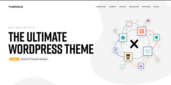 X — najlepszy motyw WordPress