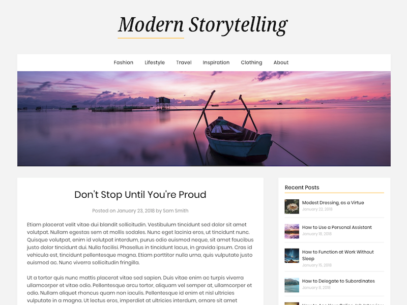 Modern Storytelling tem uma pegada de baixo carbono