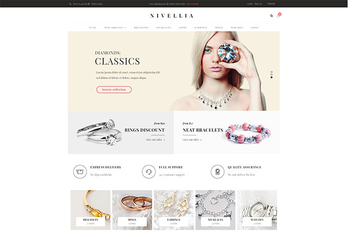 Nitro - Universelles WooCommerce-Theme von E-Commerce-Experten