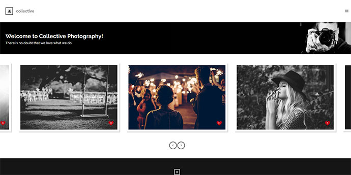 Kollektiv - Minimales WordPress-Thema