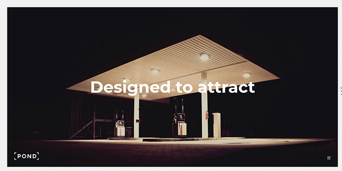 Pond – Kreatives Portfolio / Agentur-WordPress-Thema