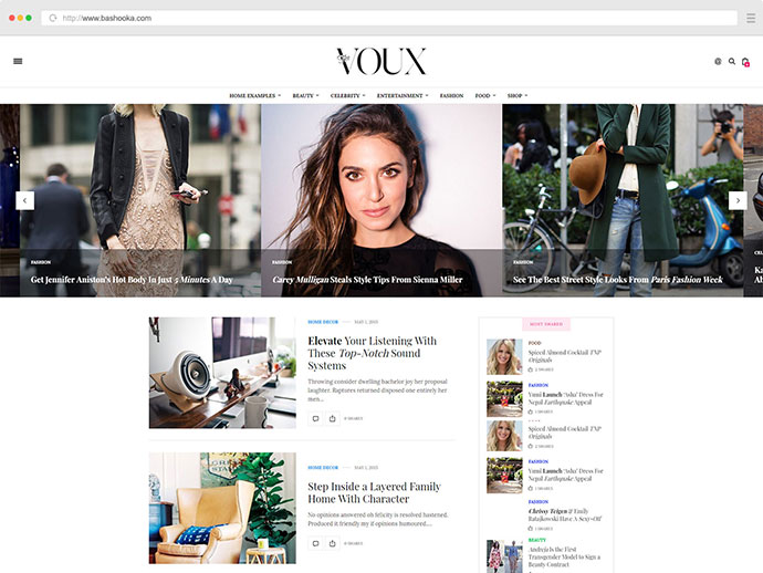 The Voux - Ein umfassendes Magazinthema