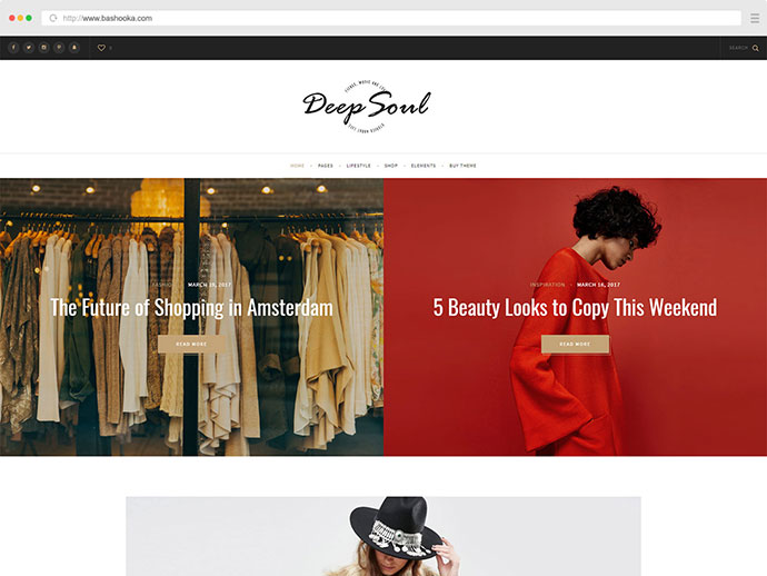 Deep Soul - Lifestyle WordPress Blog & Shop-Thema