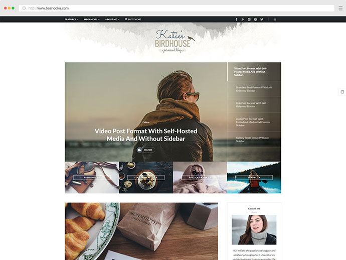 BirdHouse – Ein ansprechendes WordPress-Blog-Theme