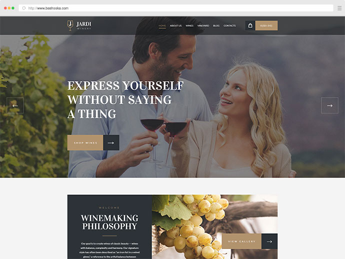 Jardi | Tema WordPress per cantine, vigneti e enoteche