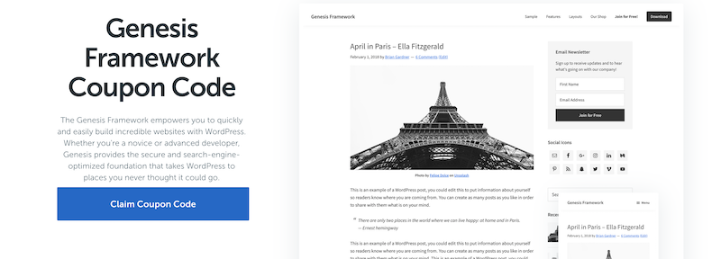 Acquista Genesis Framework