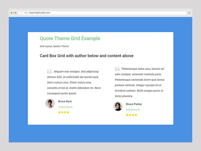 Testimonianze Showcase - Plugin WordPress