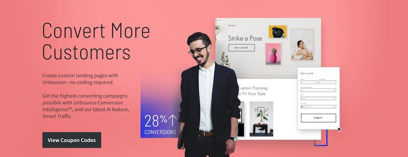 Unbounce-Gutscheincode