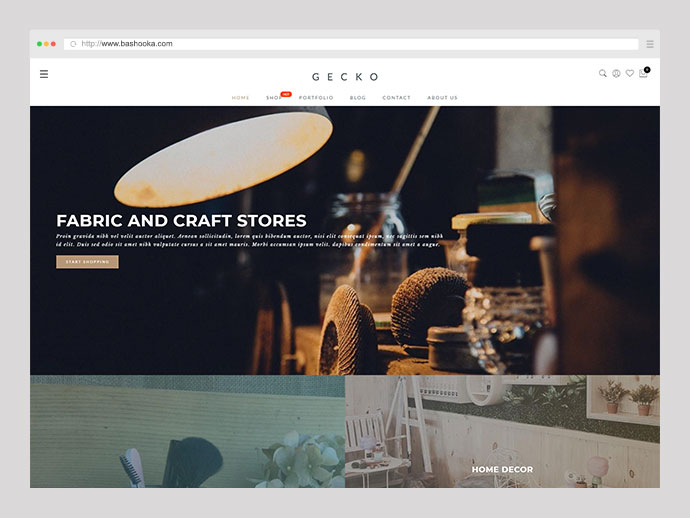 Gecko - ธีม Ajax WooCommerce อันทรงพลัง