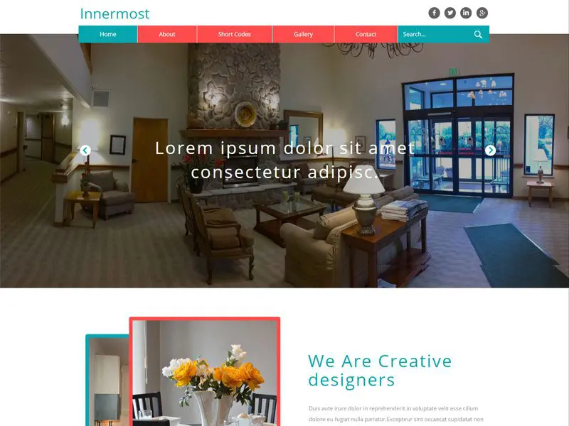 Templat Situs Web Perabotan Gratis
