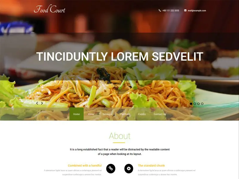 Darmowy szablon Bootstrap Hotel