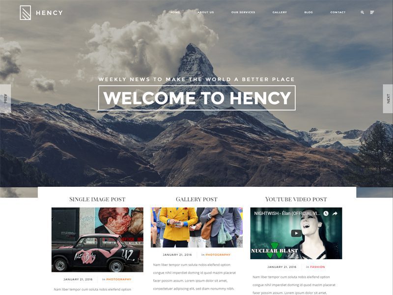 Modelo Bootstrap de Portfólio Gratuito Hency