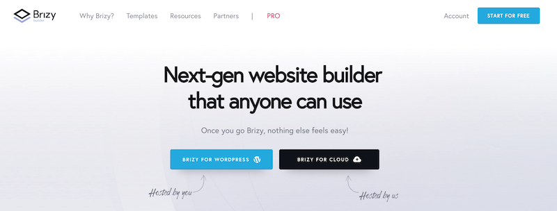 Brizy 網站建設者評論