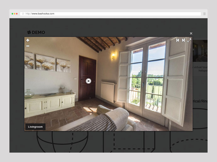 iPanorama 360° - Generatore di tour virtuali per WordPress