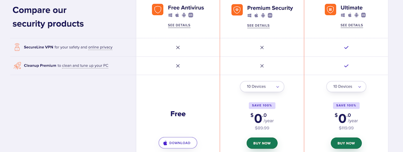 Télécharger Avast Premium gratuitement