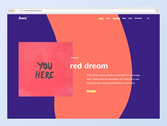 Portfolio AWA - Portfolio WordPress Portfolio & Agency