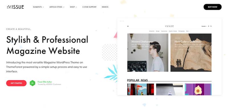 The Issue Versatile Magazine WordPress 主题