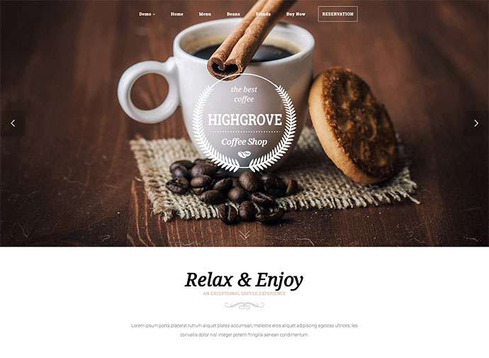 HG Restaurant – Responsives WordPress-Theme