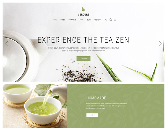 Verdure - Thema Teehaus und Bio-Teeladen