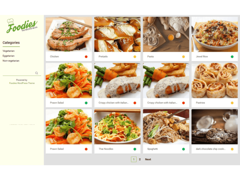 Smakosze Wordpress Restauracja Theme za darmo