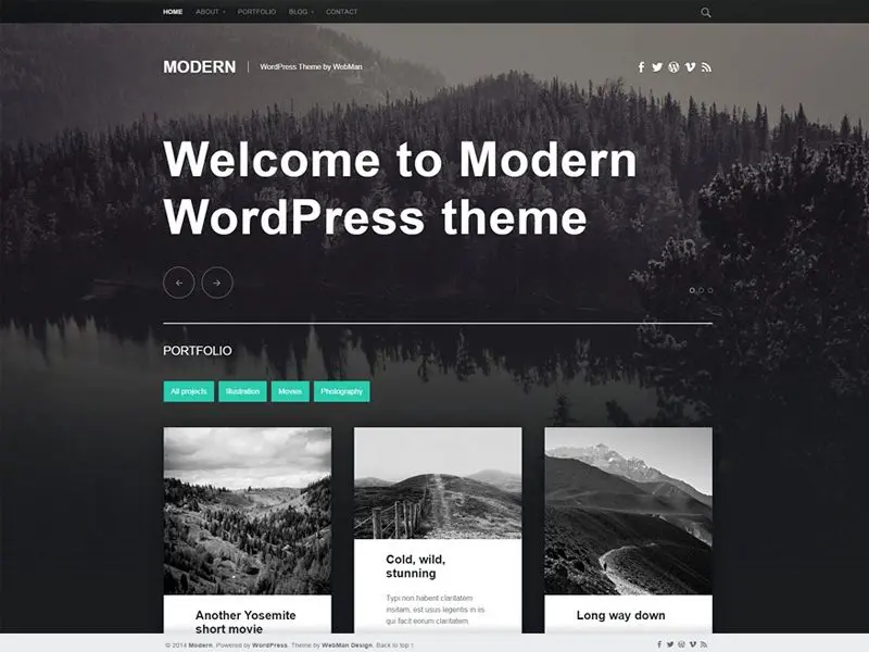 Nowoczesny darmowy motyw WordPress na blogu