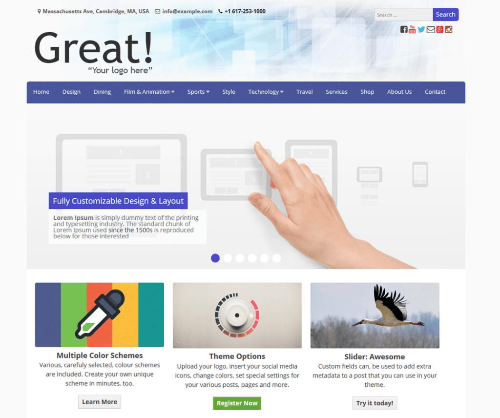 Świetny darmowy świąteczny motyw Wordpress