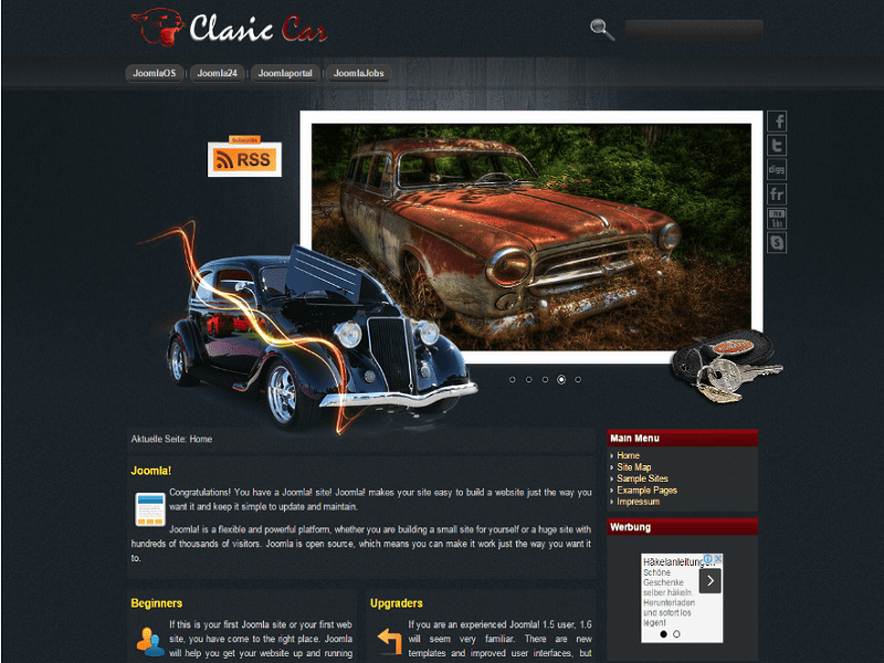 Dd Clasic Car – Szablon Joomla 2.0 Clasic Car