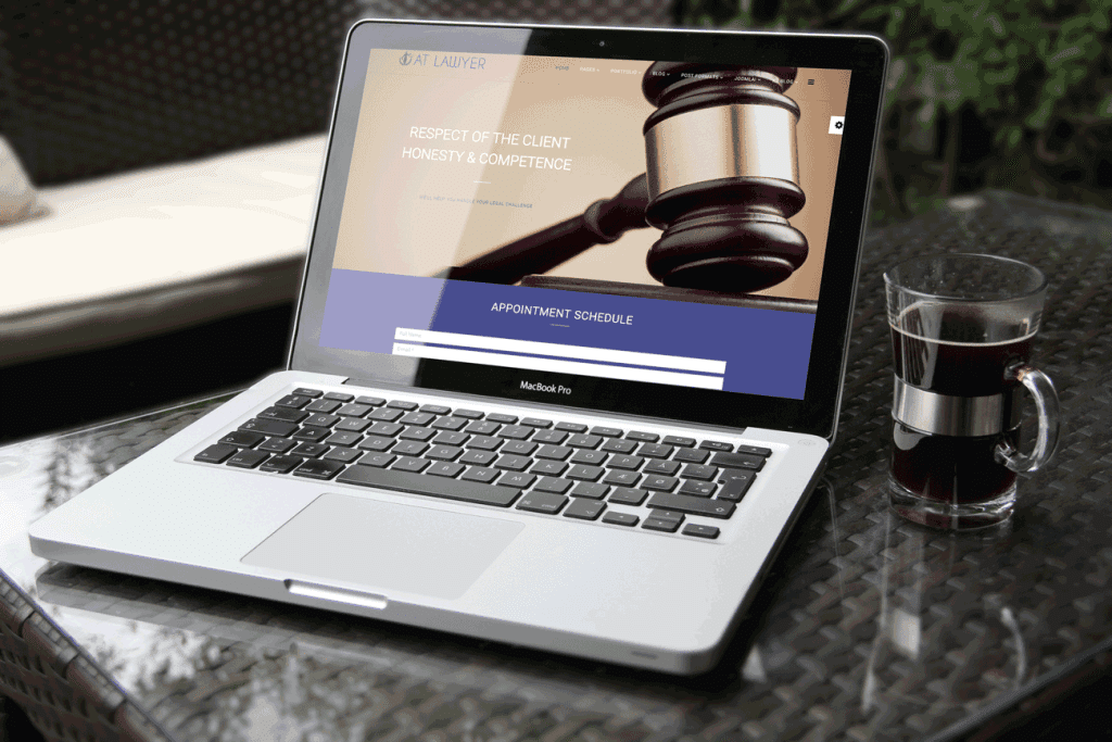 At Lawyer – Șablon Joomla gratuit pentru firmă de avocatură