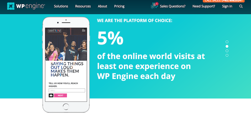 WP Engine are o probă gratuită