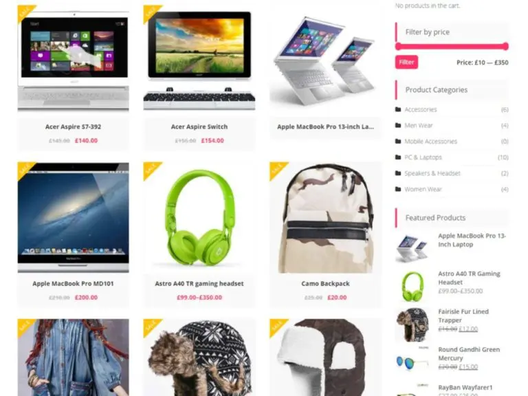 Tema Wordpress pentru comerț electronic Metrostore gratuit
