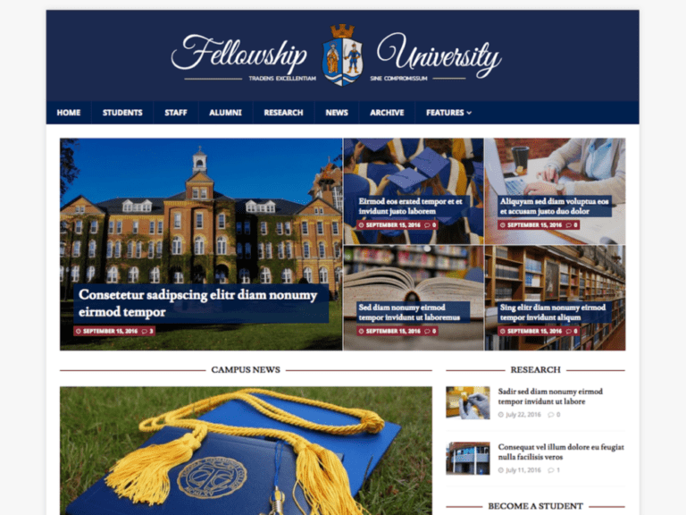 موضوع التعليم Mh Campusmag Wordpress