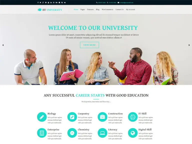 جامعة إت جامعة الحرة المستجيبة وورد الموضوع