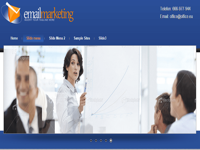 Email Marketing - Modello Joomla per il marketing