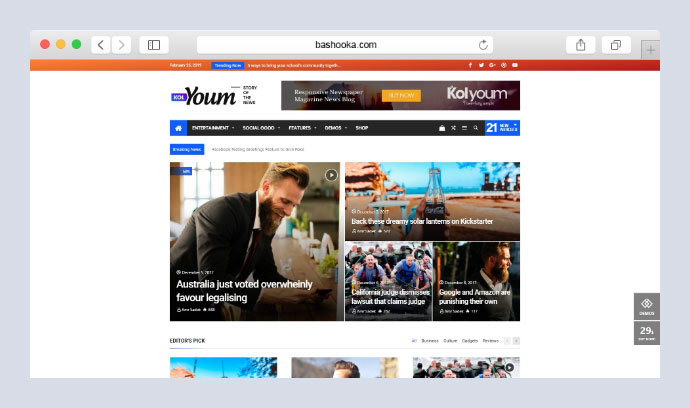 Kolyoum 新聞 - 報紙雜誌新聞 AMP 多用途 + RTL