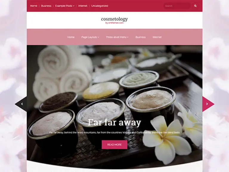 Cosmetologie Tema Wordpress gratuită pentru Cosmetologie