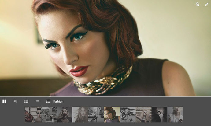 Intelligente Fotogalerie