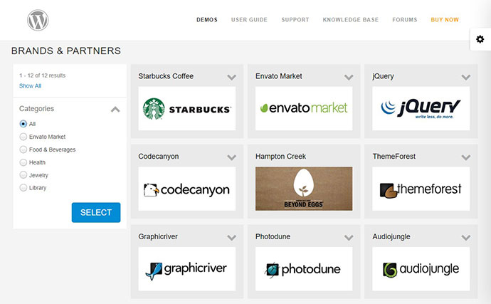 Super Logos Showcase für WordPress