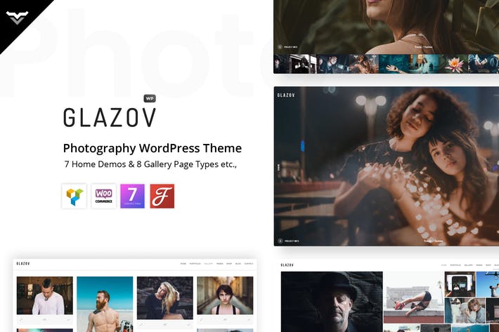 Glazov - Tema WordPress per la fotografia