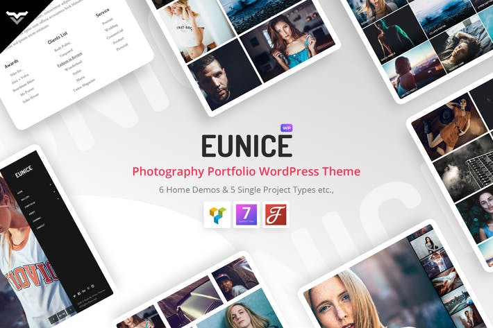 Eunice - Tema WordPress per portfolio fotografico