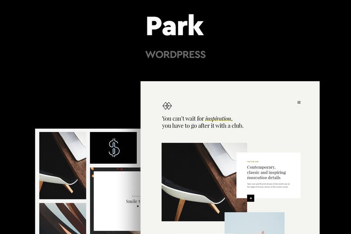 Parco - Tema WordPress per portfolio creativo