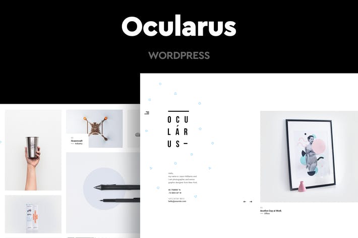 Ocularus - Tema WordPress per la fotografia minimale
