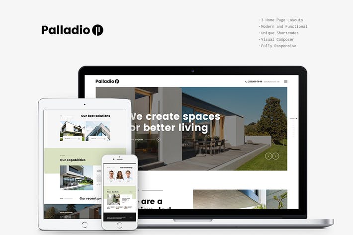 Palladio - Tema WP Interior Design & Architecture
