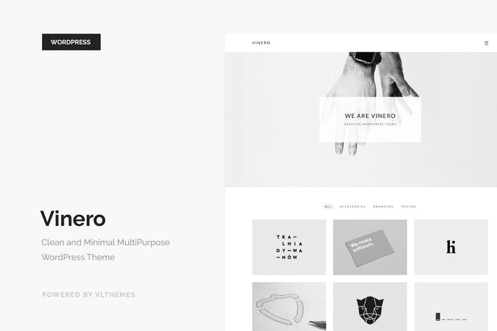 Vinero - Tema WordPress multiuso creativo
