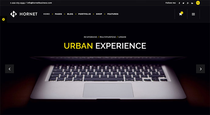 Hornet - Un tema urbano multiuso