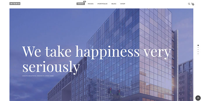 ภายใน | ธีมสถาปัตยกรรม WordPress