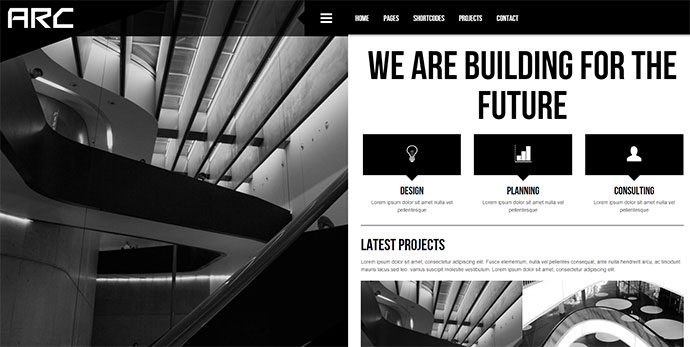 Arc - Responsive Architect Business WP Theme