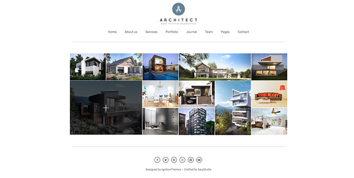 Architect - Creative Agency WordPress Theme