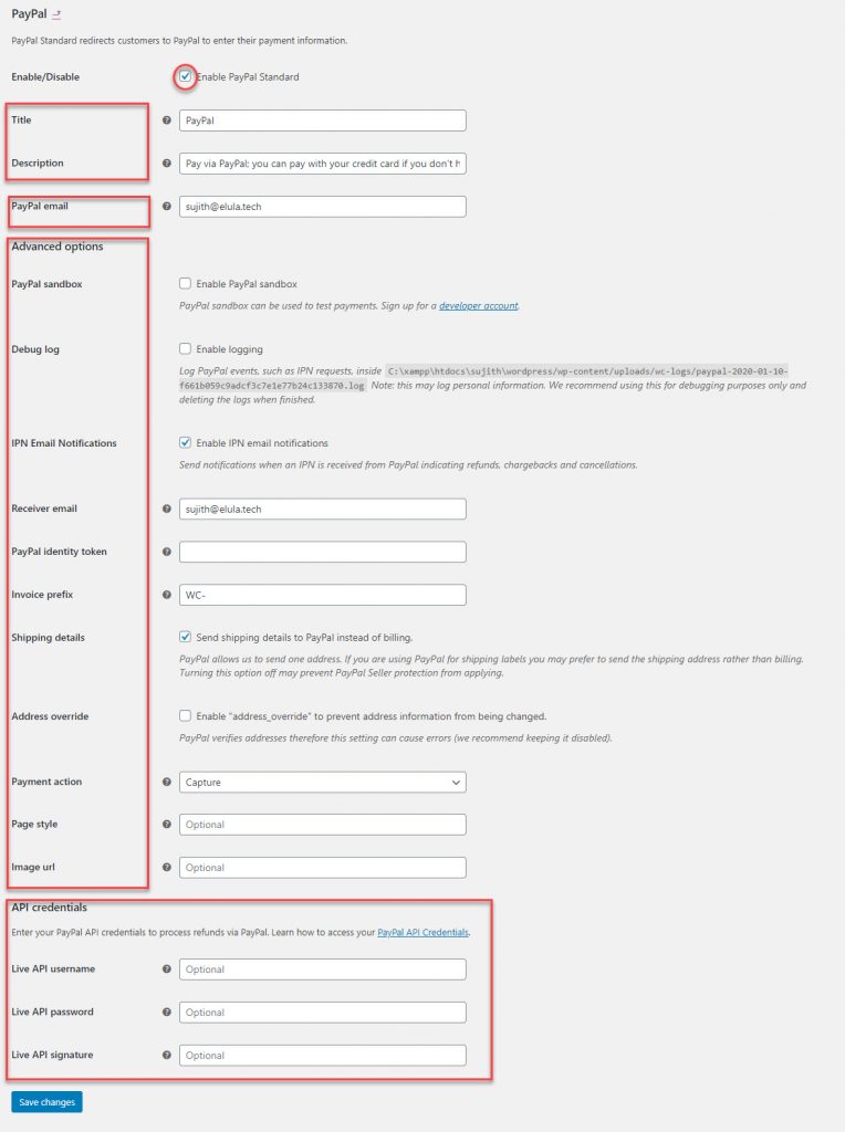 woocommerce 支付选项