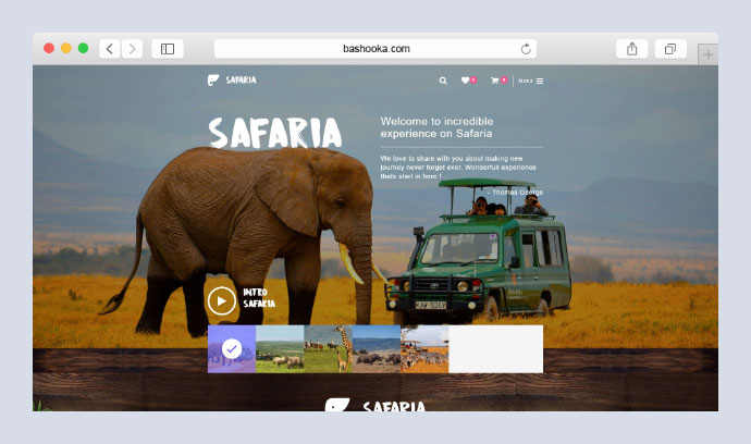 Safaria - Tema WordPress Safari e Zoo