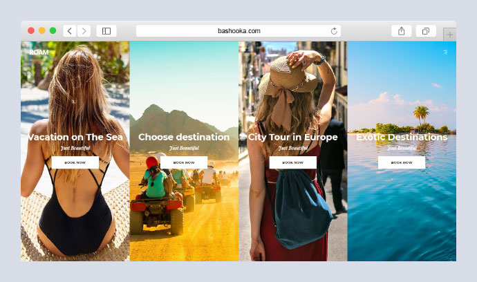 Roam - Tema WordPress di viaggi e turismo